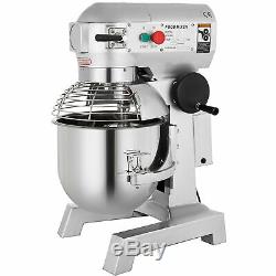 10Qt Electric Food Stand Mixer Dough Mixer 450W Stainless Steel Bowl Bread