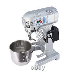 10Qt Household Stand Mixer w Stainless Steel Mixing Bowl 600W Kitchen Appliance