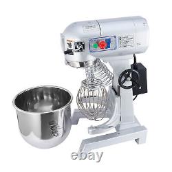 1100W Household Stand Mixer w 21Qt Stainless Steel Mixing Bowl Kitchen Appliance