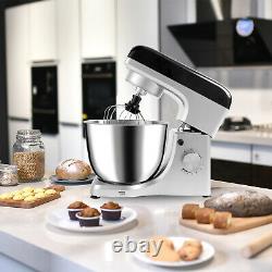 1200W 5.3QT Tilt-Head Food Stand Mixer Stainless Bowl Kitchen Electric Mixer