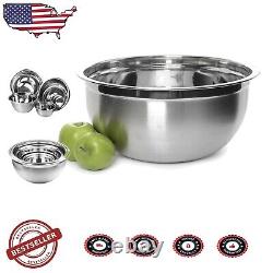 18.5 Quart Stainless Steel Mixing Bowl Professional Quality for Versatile Use