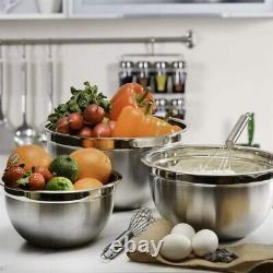 18.5 Quart Stainless Steel Mixing Bowl Professional Quality for Versatile Use