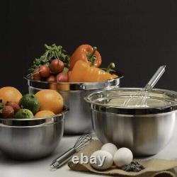 18.5 Quart Stainless Steel Mixing Bowl Professional Quality for Versatile Use