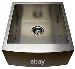 18 Single Bowl Apron Farmhouse Stainless Steel Kitchen Sink 9 Deep