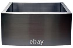 18 Single Bowl Apron Farmhouse Stainless Steel Kitchen Sink 9 Deep
