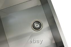 18 Single Bowl Apron Farmhouse Stainless Steel Kitchen Sink 9 Deep