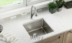 18 Stainless Steel Kitchen/Bar/Utility Sink Heavy Duty Undermount Single Bowl