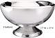 1x Hammered 3-gallon Stainless Steel Doublewall Punch Bowl, New
