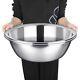 2 Pack 17 Quart Large Mixing Bowl Oversized All Purpose Stainless Steel Mixin