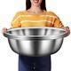 2 Pack Large Mixing Bowl Oversized All Purpose 304 Stainless Steel Bowls Poli