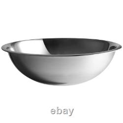(2-Pack) Stainless Steel 13 Qt. Commercial Mixing Bowl Kitchen Food Restaurant