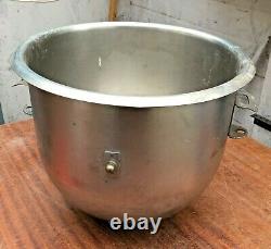 20 Litre Stainless Steel Mixing Bowl Suits Hobart Mixer Used