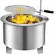 22 Bonfire Fire Pit Smokeless Stainless Steel Wood Burning With Grill & Air Inlet