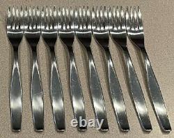 25 PC Henckels Azur Stainless Twin Mark Silverware Flatware With Serving Spoons