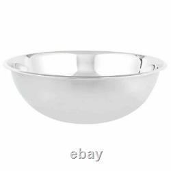 3 Pack Extra Large 30 Qt. Stainless Steel Restaurant Mixing Bowl, Heavy-Duty NIB