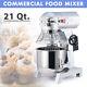 3 Speed Dough Mixer With 21 Qt Stainless Steel Mixing Bowl Pro Kitchen Appliance