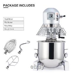 3 Speed Dough Mixer with 21 Qt Stainless Steel Mixing Bowl Pro Kitchen Appliance