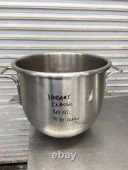30 Qt Mixing Bowl Stainless Steel Heavy Duty OEM for 40 Qt Mixer VMLH-30 #7036