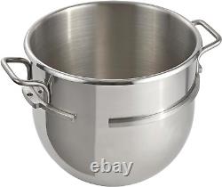 30 Quart Stainless Steel Mixing Bowl, Commercial Mixing Bowl, Fits Select Hobart