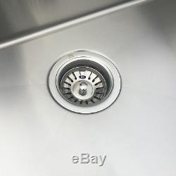 30x18'' Stainless Steel Kitchen Sink 16 Gauge Single Bowl Undermount 10'' Deep