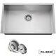 30x18x9 Stainless Steel Single Bowl Undermount Kitchen Sink Basin