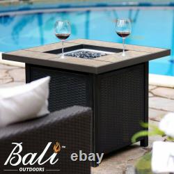 32 Backyard Gift LPG Propane Gas Fire Pit Table Fireplace Patio Heater Outdoor