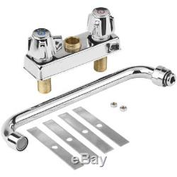 37 Three Compartment 10 x 14 x 10 Bowl Faucet Stainless Steel Drop In Sink 3