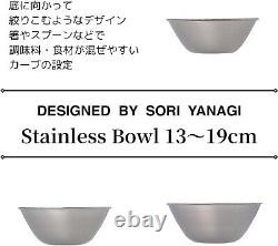 5-Piece Stackable Stainless Steel Bowls Set Durable Elegance for Your Kitchen