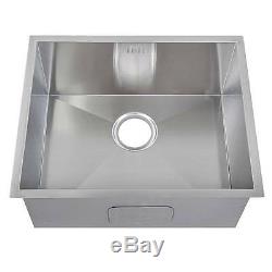 540 x 440 mm Deep Single Bowl Handmade Stainless Steel Undermount Sink (DS007)
