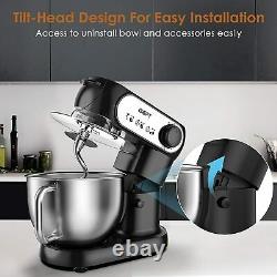 6 Speed Kitchen Electric Stand Mixer 600W Powerful Motor Stainless Mixing Bowl