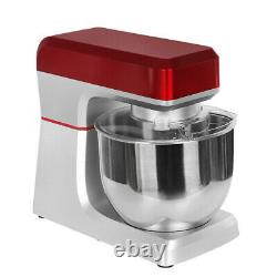 6 Speed Stand Mixer Cake Food Mixing Bowl Beater Dough Electric Blender 1.2KW US