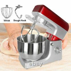 6 Speed Stand Mixer Cake Food Mixing Bowl Beater Dough Electric Blender 1200W