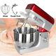 6 Speed Stand Mixer Cake Food Mixing Bowl Beater Dough Electric Blender 7l 110v