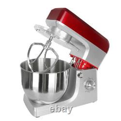 6 Speed Stand Mixer Cake Food Mixing Bowl Beater Dough Electric Blender 7L 110V