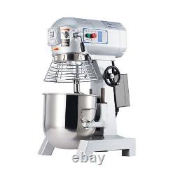 600W Stand Mixer Commercial 10 Qt Dough Mixer with Stainless Steel Mixing Bowl