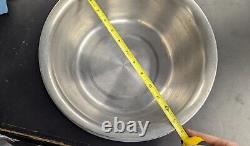 (7) 13-15 Military Surplus Stainless Steel Bowls