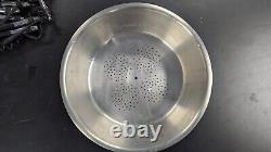 (7) 13-15 Military Surplus Stainless Steel Bowls