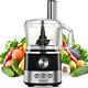 7 Cup Food Processor Chopper With Mixing Bowl Mashing Blade Dough Blade