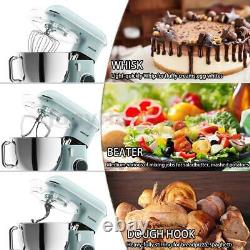 8.5QT Electric Stand Mixer Tilt-Head 6 Speed with Stainless Steel Bowl Home 660W