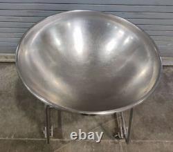 80 Qt Stainless Steel Mixing Bowl With Dolly 099-5764339