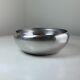 Alessi Italy 11 1/2 Dia. Steel Bowl Designed By Carlo Mazzieri & Anselmo Vitale