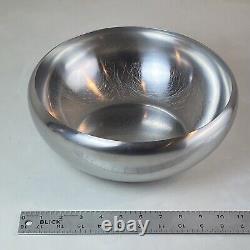 Alessi Italy 11 1/2 Dia. Steel Bowl Designed By Carlo Mazzieri & Anselmo Vitale