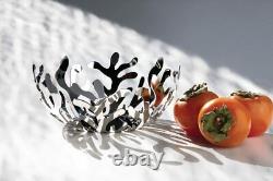 Alessi Mediterraneo 11-1/2-Inch Fruit Holder, Stainless Steel (Damaged Box)