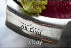 All-Clad Stainless Steel Dishwasher Safe Mixing Bowls Set Kitchen Accessorie