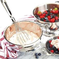 All-Clad Stainless Steel Dishwasher Safe Mixing Bowls Set Kitchen Accessories