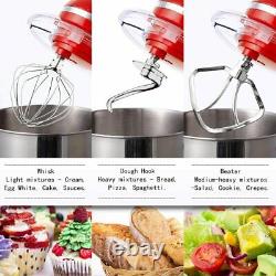 Aucma Food Mixer, 1400W Kitchen Stand Mixer with 6.2 L Stainless Steel Mixing Bo