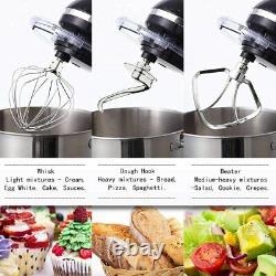 Aucma Stand Mixer, 1400W Food Mixer with 6.2 L Stainless Steel Mixing Bowl, 6 Sp