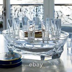 Baccarat Harcourt Abysse Caviar and Vodka Set