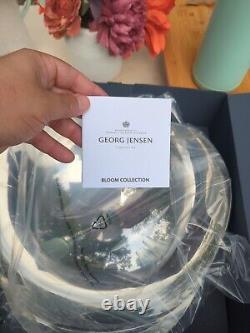 Bloom by Georg Jensen Stainless Steel Mirror Bowl Large New / Never Used