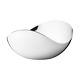 Bloom By Georg Jensen Stainless Steel Tall Mirror Bowl Large New